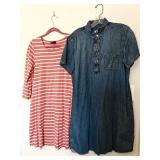 (2) GAP Dresses Sz LG