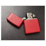 Red Zippo Lighter
