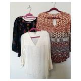 (3) Lucky Brand Blouses M/L