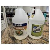 (2) Bottles of Vinegar