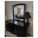 Black 6 Drawer Dresser