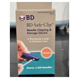 NEW BD Safe-Clip Needle Clipping & Storage Device