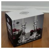 Crystal Candlestick Holders