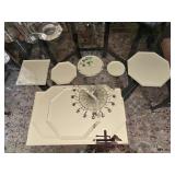 (8) Mirrored Display Trays