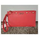 NEW Juicy Couture Flame Scarlet Wristlet Clutch