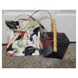 (2) Novelty Purses