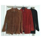 Valerie Petites Suede Shirts