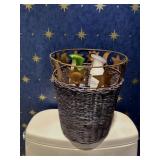 Sun & Moon Waste Basket