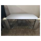 Glass Shelf TV Stand 40x16x17