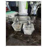 Butter Keeper & Salt & Pepper Shakers