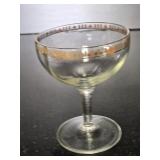 (5) Vintage Wine Glasses