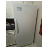32"x 28.5"x70" Frigidaire Upright Freezer Items