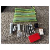 Bag w/NEW Lip Liners, Lipstick & More