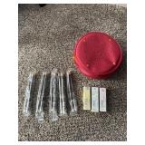 Bag w/NEW Lip Liners & Lipstick