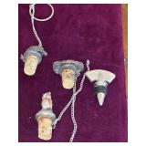 (4) Vintage Wine Corks