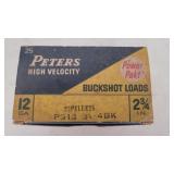 (8) Rds in a box of Peters High Velocity 12 Gauge