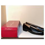 Salvatore Ferragamo Black Shoes Sz 7