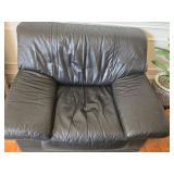 Oversized Leather Chair