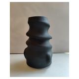 Unusual Black Vase