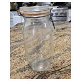 Vintage 2L Large Canning Jar
