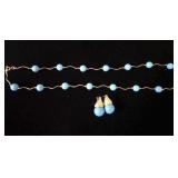 Sleeping Beauty or Turkish Turquoise Necklace &