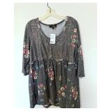 NWT Suzanne Betro Top Sz MD