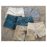 (6) Merona Shorts Sz 14