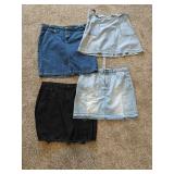 (4) GAP/Merona Skirts Sz 14/16