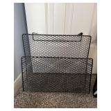 Metal Wire Paper Organizer