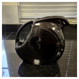 Small Fiesta Black Pitcher 5 1/2" Tall