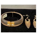 RARE Alexis Bittar Desert Crystal Encrusted