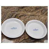 (2) Vintage Corningware Pie Plates
