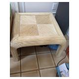 VTG 26"x15" Pencil Reed Side Table