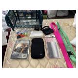 Basket With Travel Pillow & More