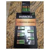 (14) Duracell Rechargeable Batteries + Charger