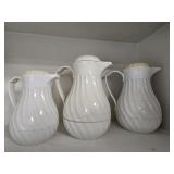 (3) Coffee Carafes