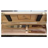 Laguiole Knife & Serving Fork