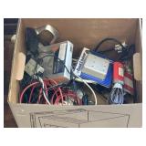Box W/Adapter, Cords & More