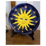 Sun Ceramic Decorative Plate 10ï¿½