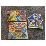 (3) Todlers Wooden Puzzles