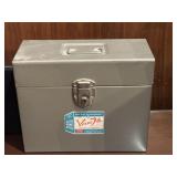 12.5"x5.5"x10"Toccoa Metal Versa File W/ Key