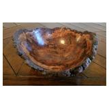 Black Cherry Burl Bowl