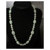 Sage Green Beaded Necklace