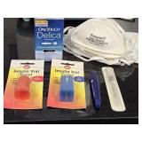One Touch Delica Lancets, Masks, (2) New Insulin