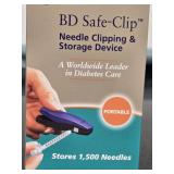 NEW BD Safe-Clip Needle Clipping & Storage Device