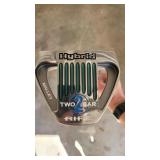 Rife 2 Bar Hybrid Mallet Putter w/Cover