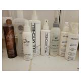 Hair Products Partially Used