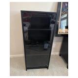 Kenwood Stereo Cabinet Glass Door 20ï¿½x16ï¿½x46ï¿½