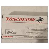 A Box Of Winchester USA Personal Protection .357