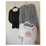 (3) Universal Thread Blouses Sz S/MD
